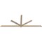 Ekena Millwork Kennewick Smooth Timber Gable Bracket, Douglas Fir, 108"W x 40"H x 1 1/2"D x 3 1/2"F, 9/12 Pitch GBW108X40X0204KEN00SDF - alternate 3